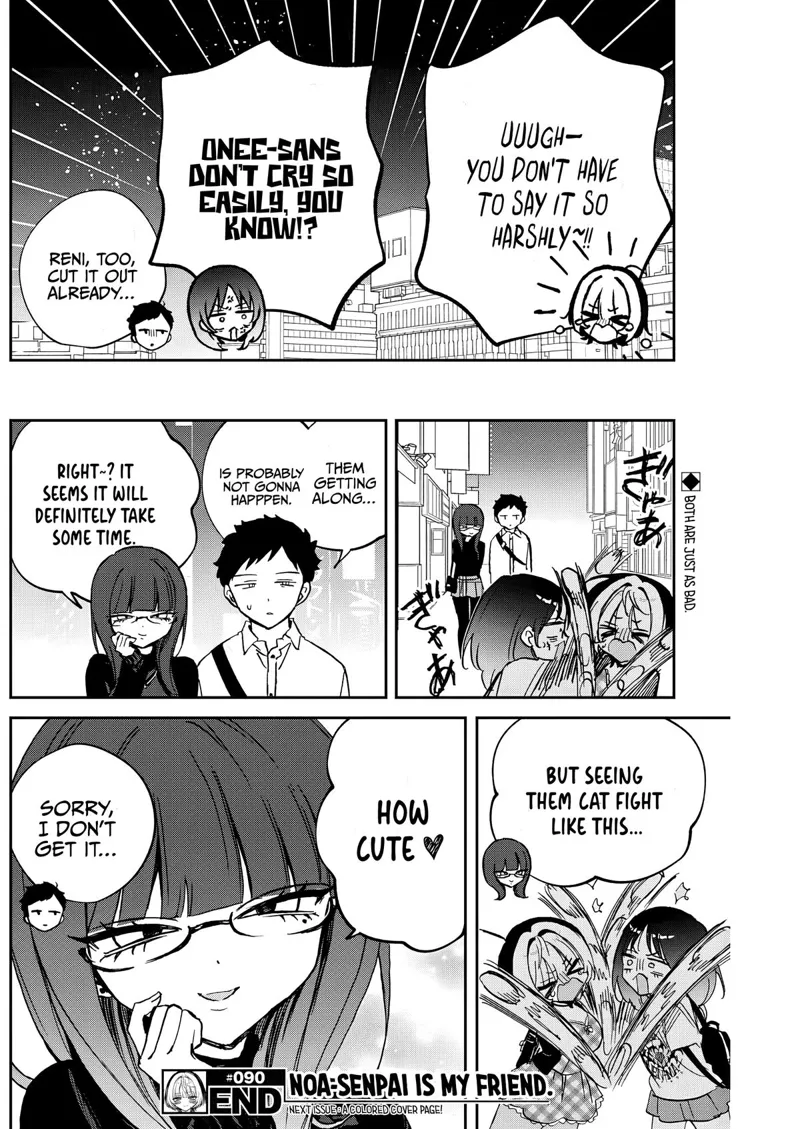Noa-senpai wa Tomodachi Chapter 90 - 18