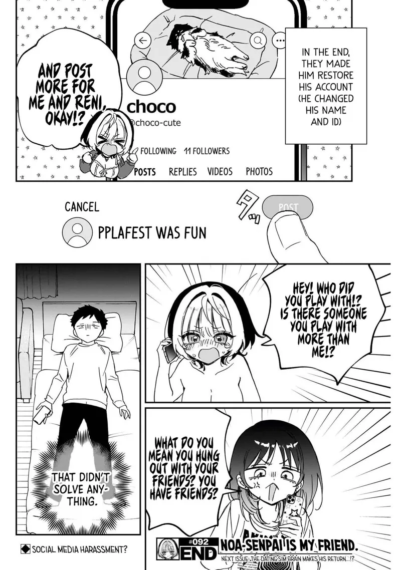 Noa-senpai wa Tomodachi Chapter 92 - 18