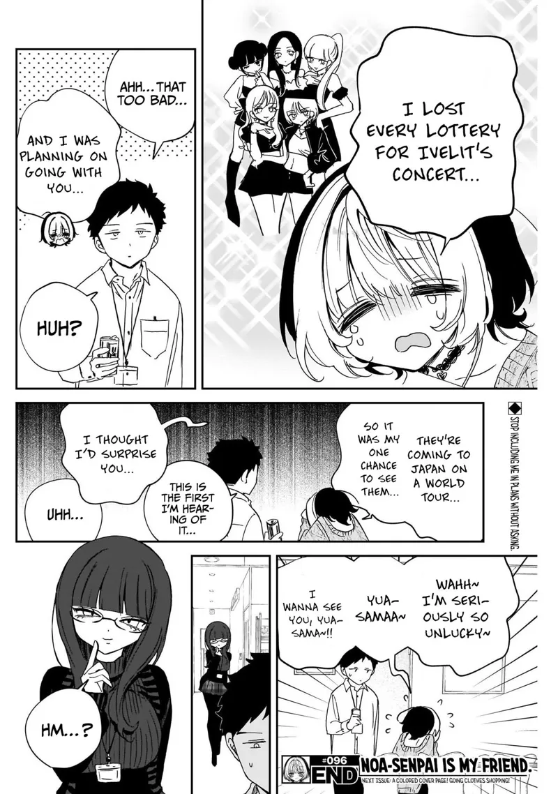 Noa-senpai wa Tomodachi Chapter 96 - 18