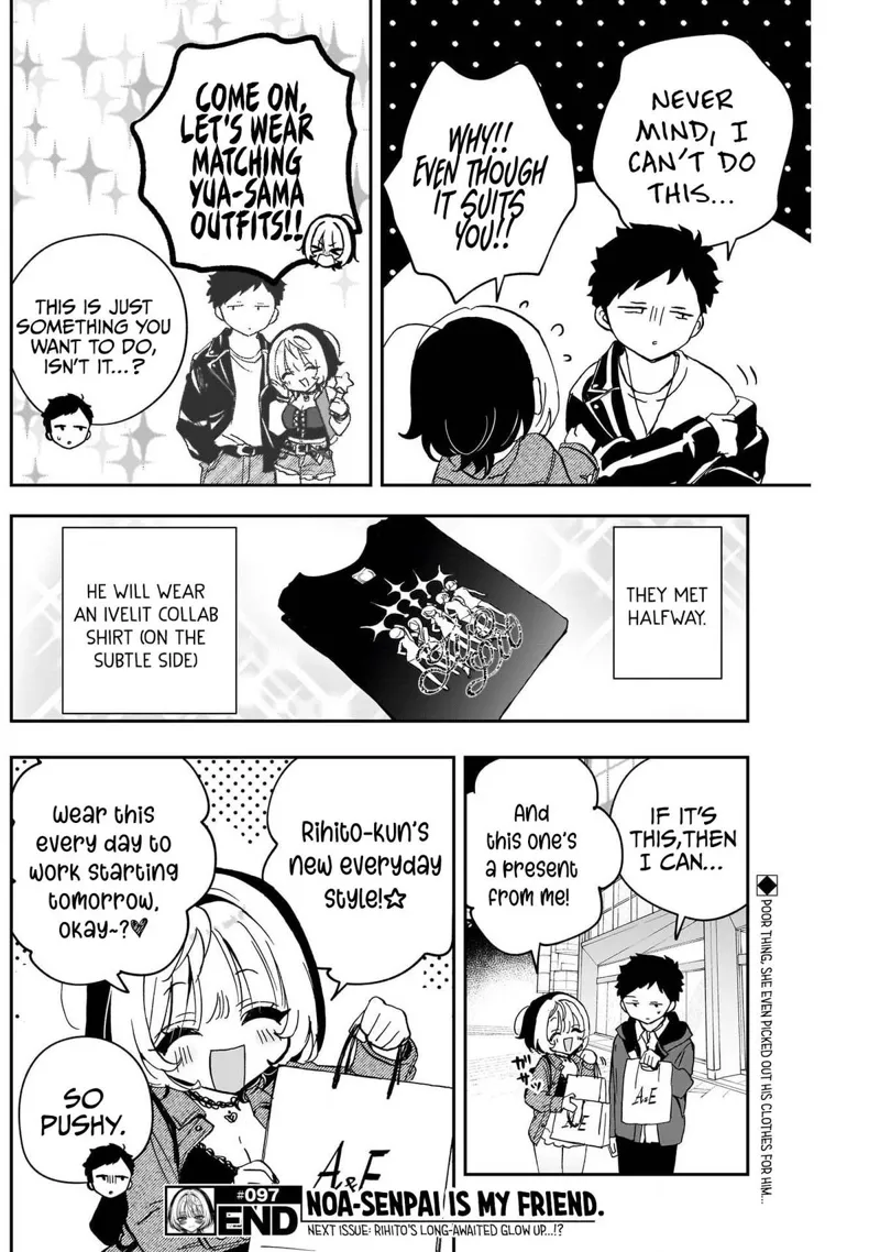 Noa-senpai wa Tomodachi Chapter 97 - 19