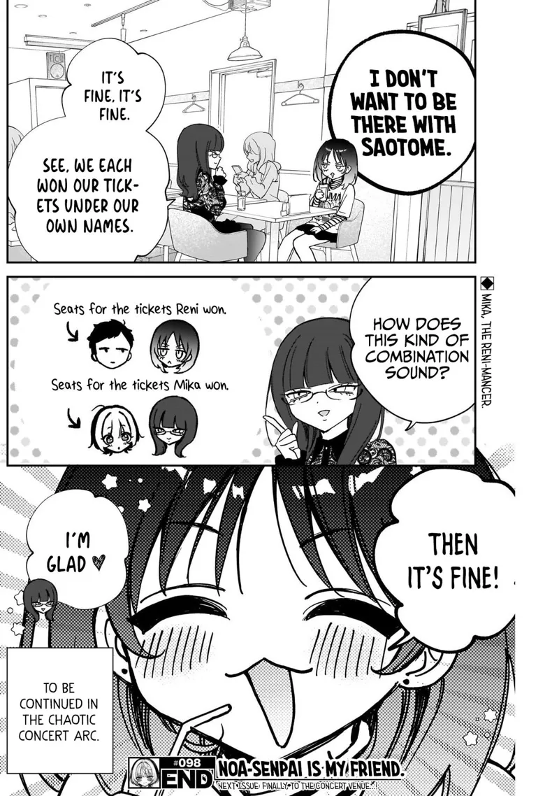 Noa-senpai wa Tomodachi Chapter 98 - 18