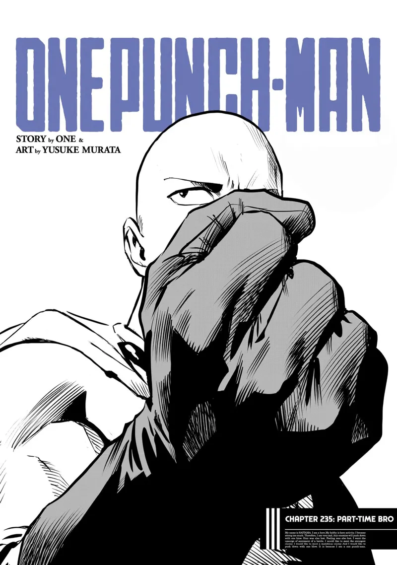 One-Punch Man Chapter 235 - 1