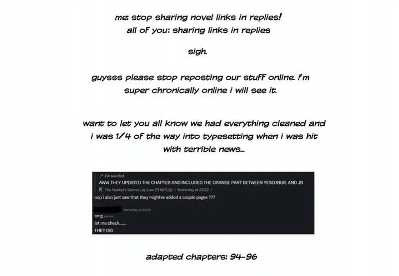 The Hunter Wants to Live Quietly Chapter 48 - 64
