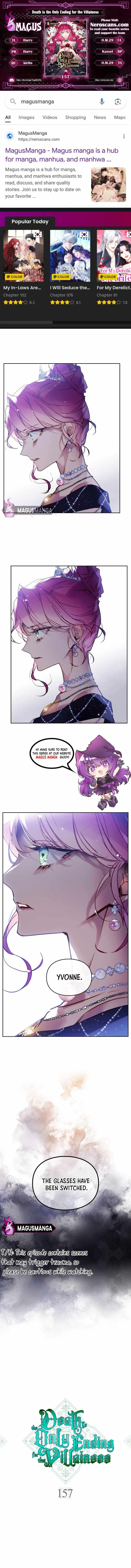 Villains Are Destined to Die Chapter 157 - 1