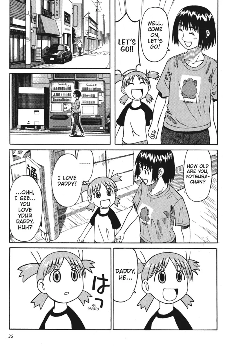 Yotsuba&! Chapter 1 - 35