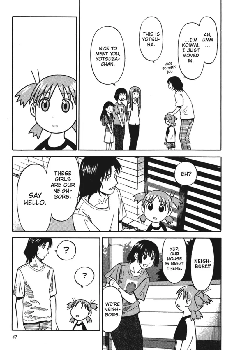 Yotsuba&! Chapter 1 - 47