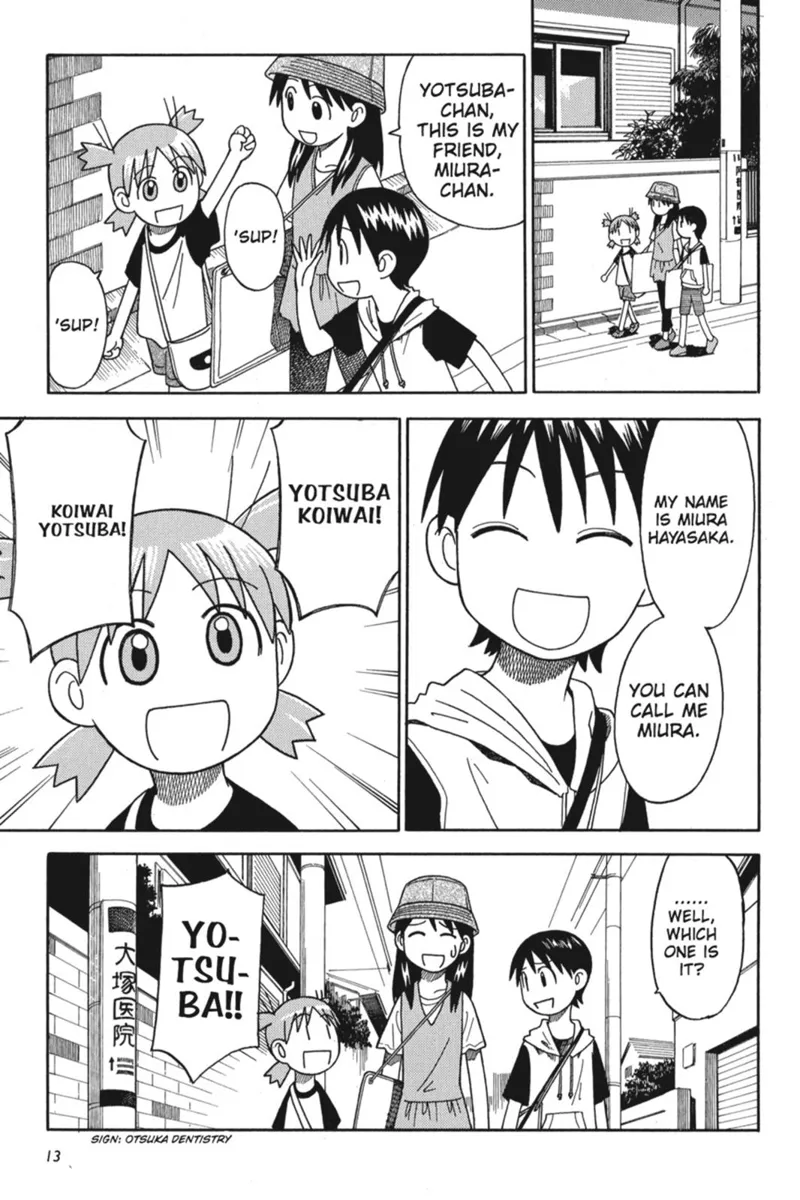 Yotsuba&! Chapter 8 - 14